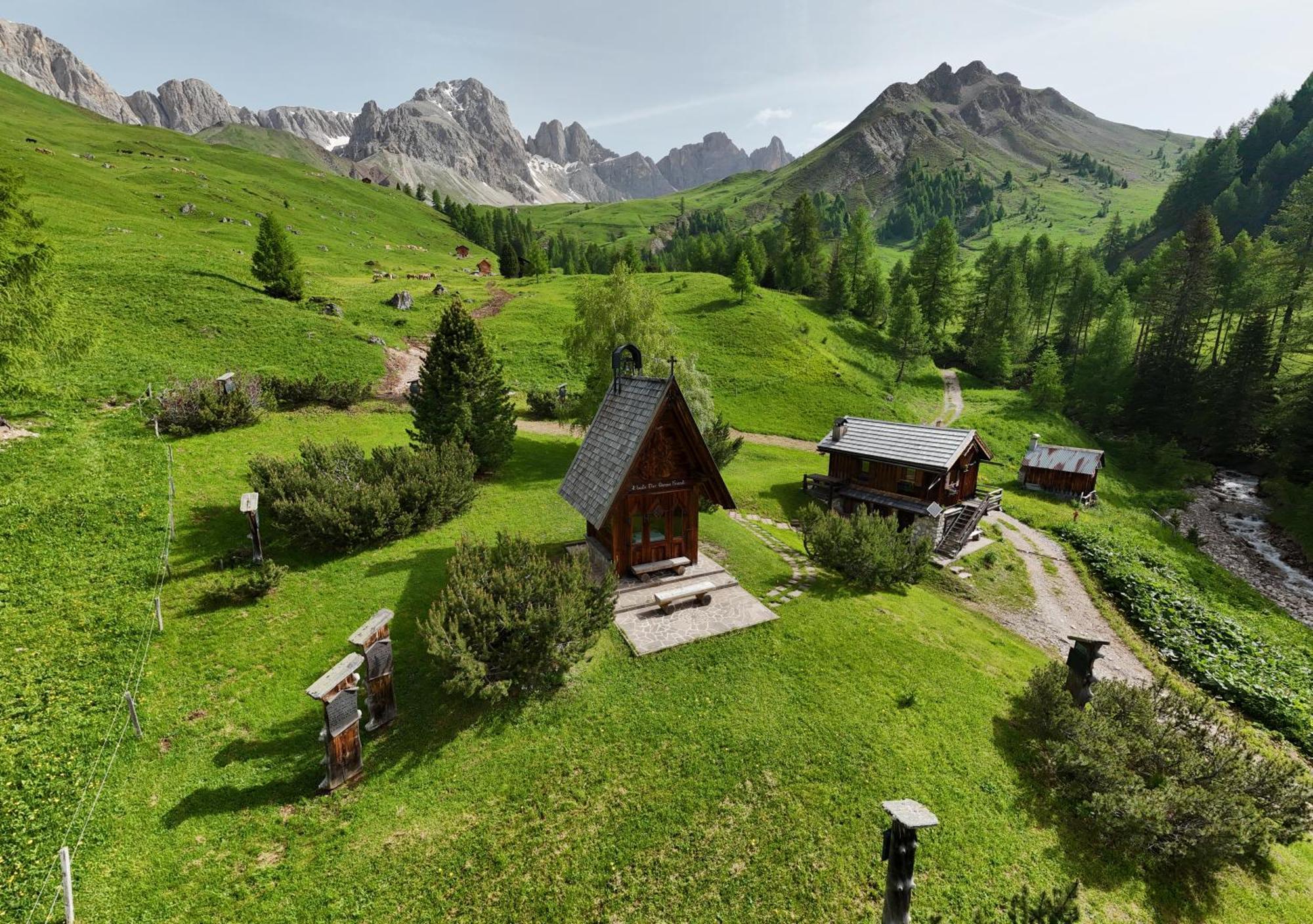 Rifugio Flora Alpina Hotel Passo San Pellegrino Luaran gambar